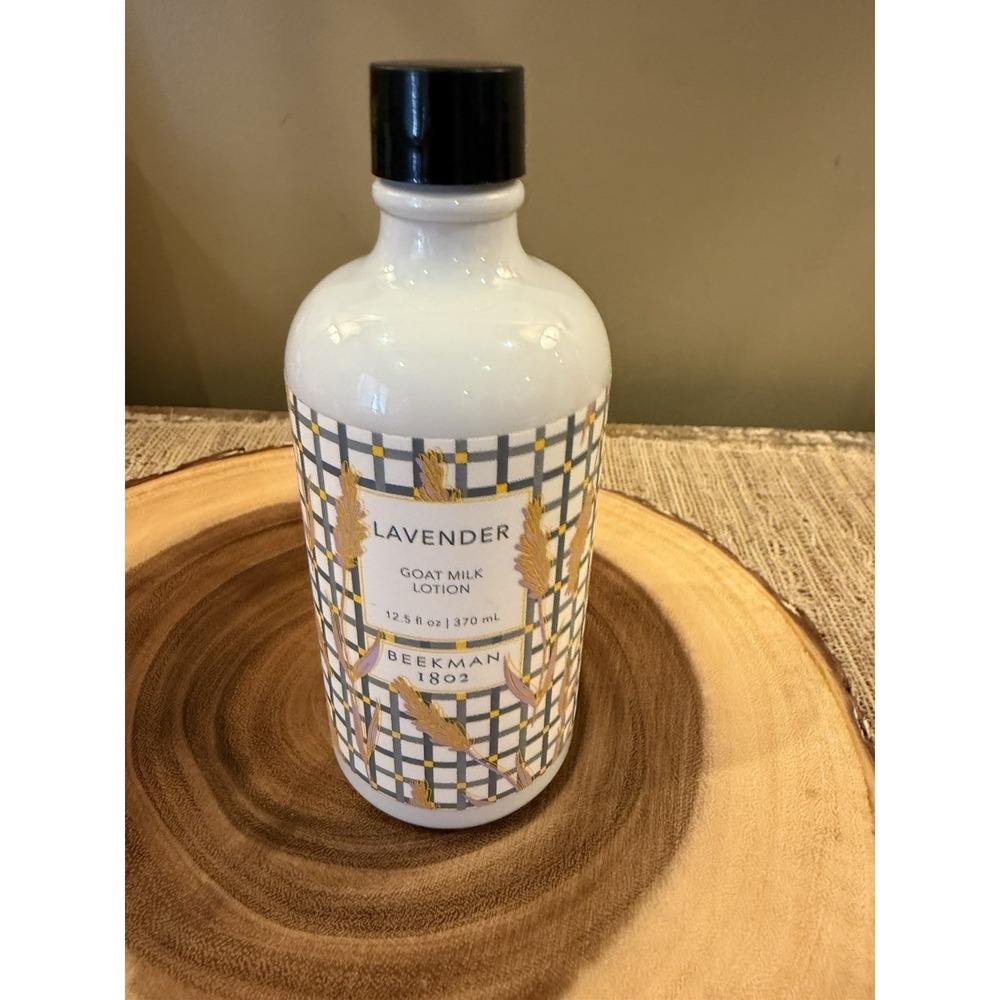 Beekman 1802 Lavender Goat Milk Lotion 12.5 fl oz NO PUMP New